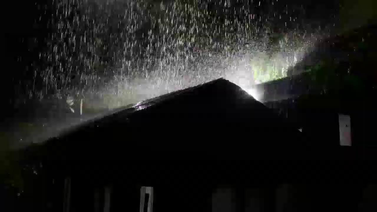 Pure Rain Sounds on Tin Roof for Peaceful Sleep
