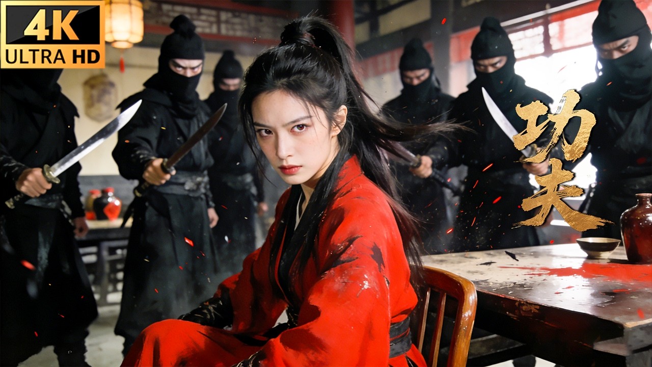 恶霸欺负酒馆老板娘，没想到她竟是名震江湖的女杀手，一招反杀！⚔️ 功夫 | Kung Fu | 武俠片| 动作