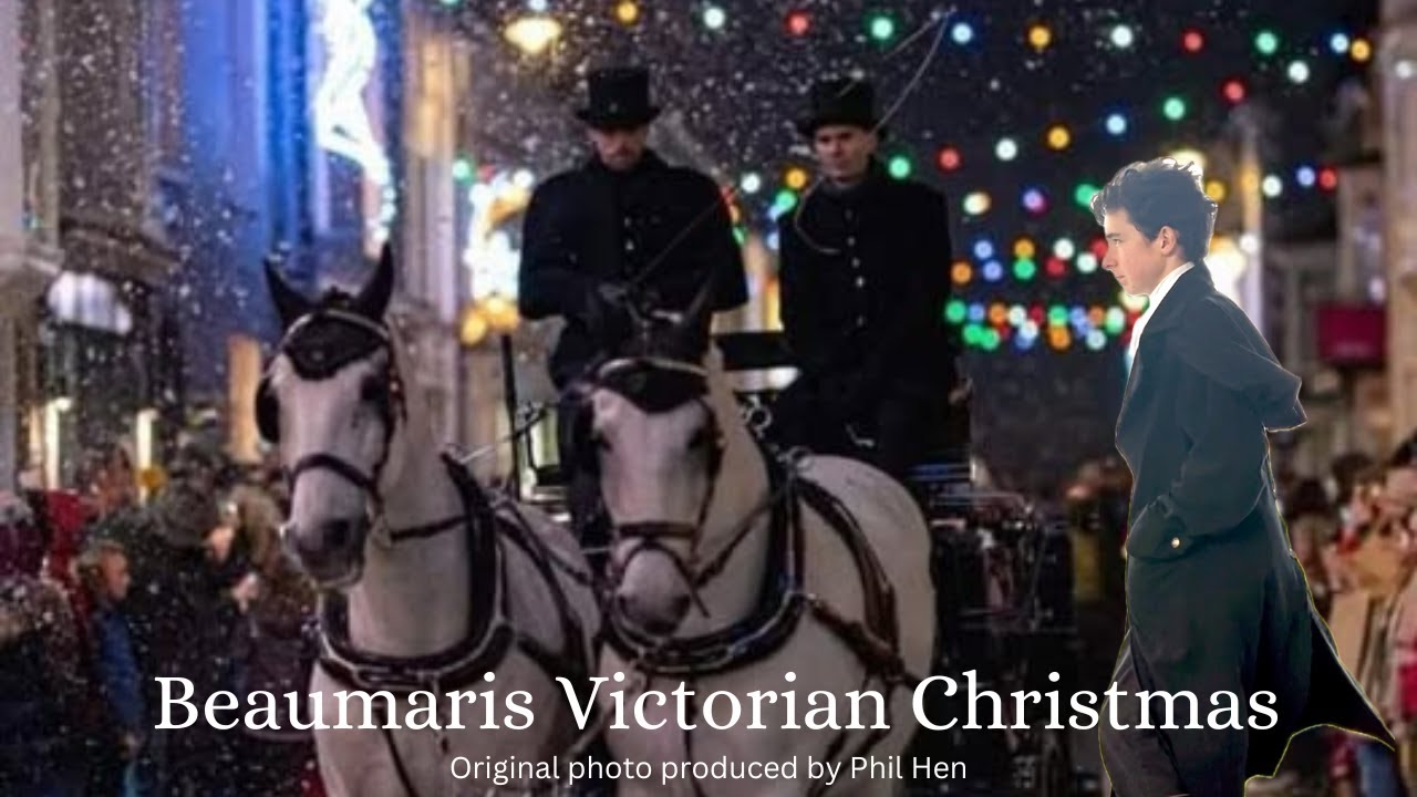 Exploring Beaumaris Victorian Christmas with the Anglesey Hussars