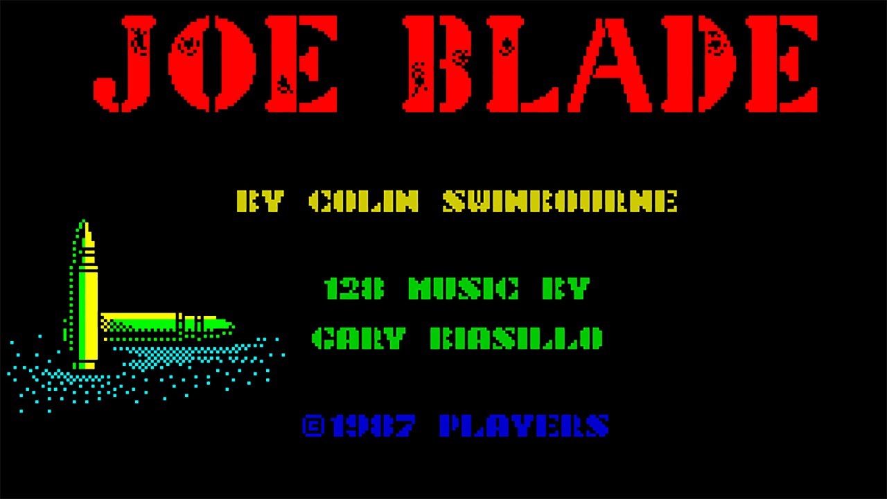 Joe Blade. ZX Spectrum. Прохождение