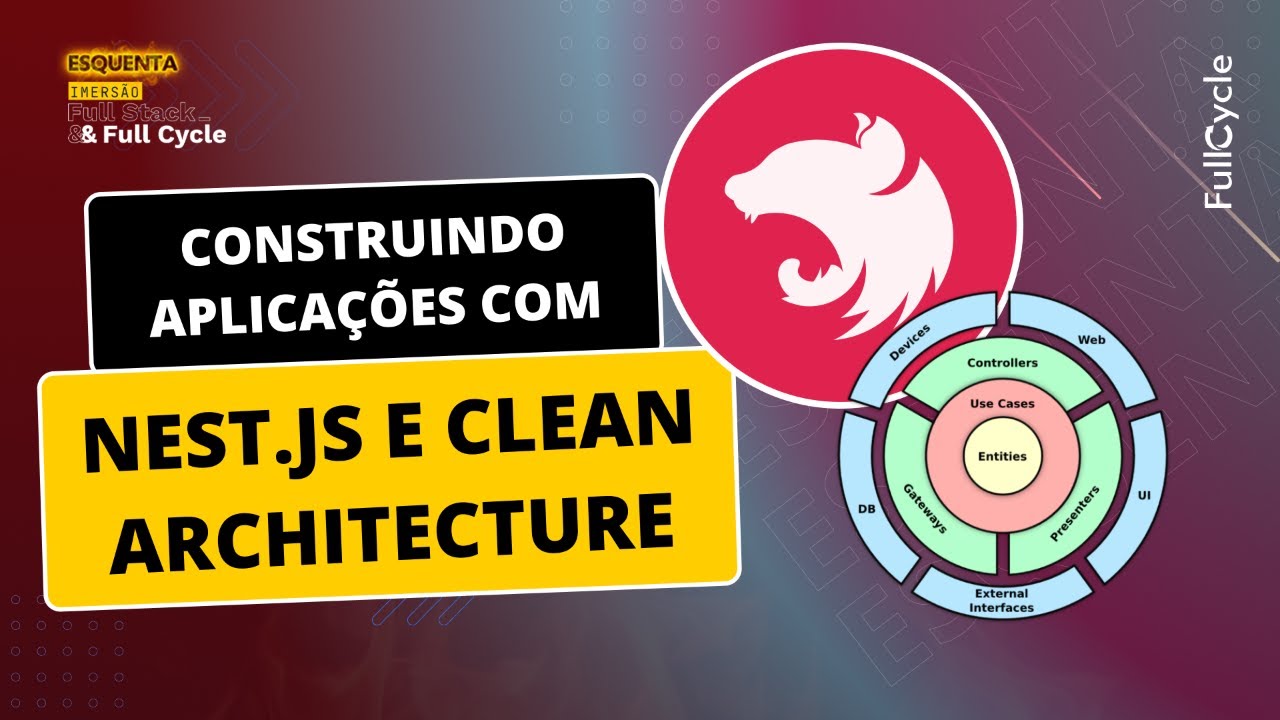 Construindo aplicações com Nest.js e Clean Architecture
