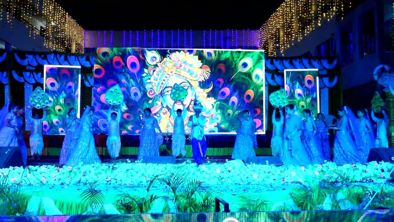 krishna dance (4th standard)