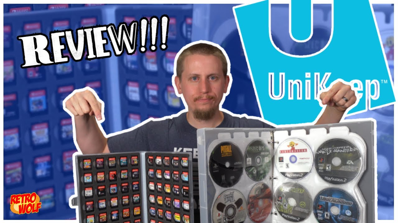 UniKeep.com Nintendo Switch Cartridge Case & Playstation Disc Case Review! | Video Game Storage!