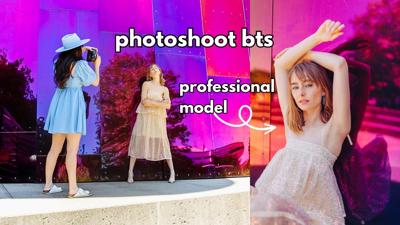 Behind-the-Scenes Photoshoot | Working with Professional Models