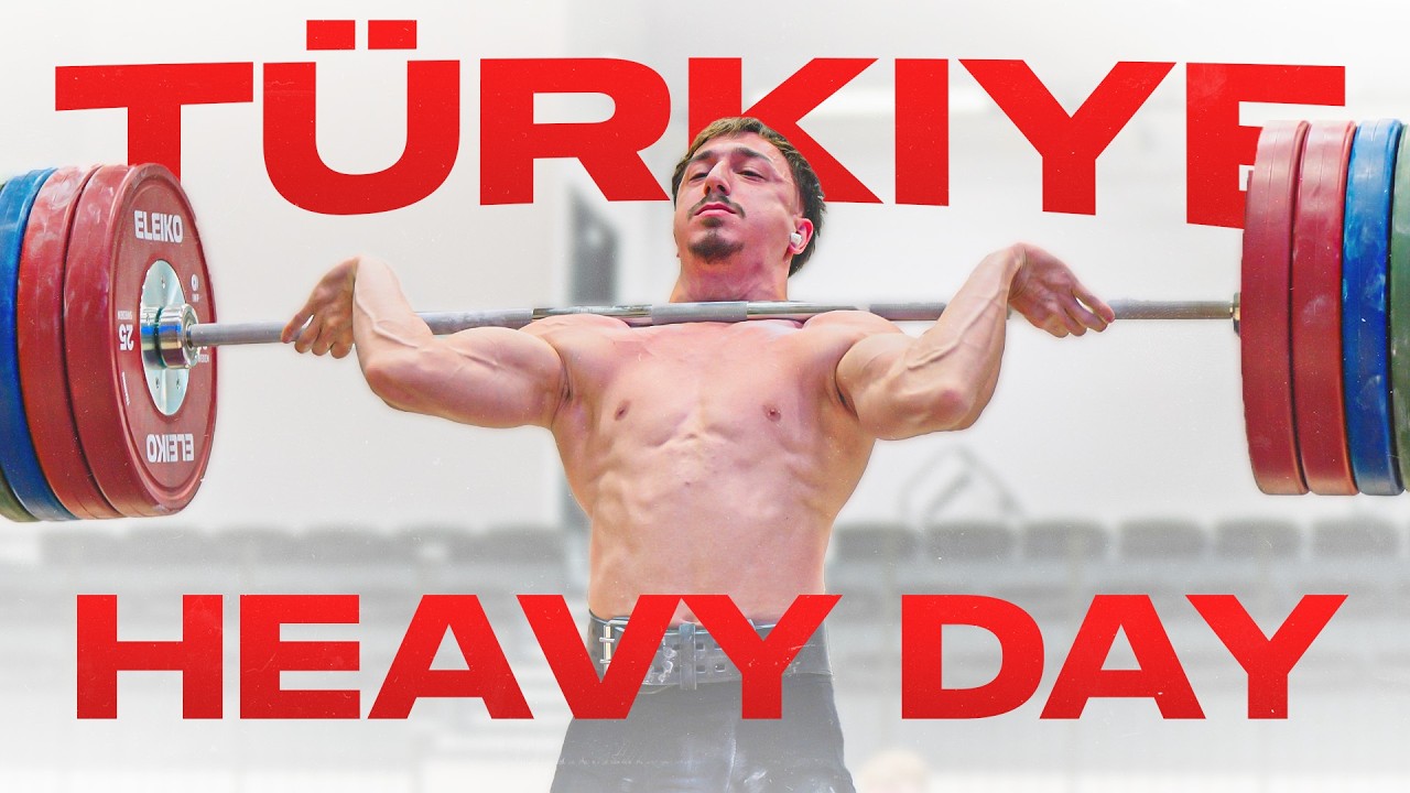 Insane Speed & Strength | HEAVY WEIGHT with Türkiye's Weightlifting Team