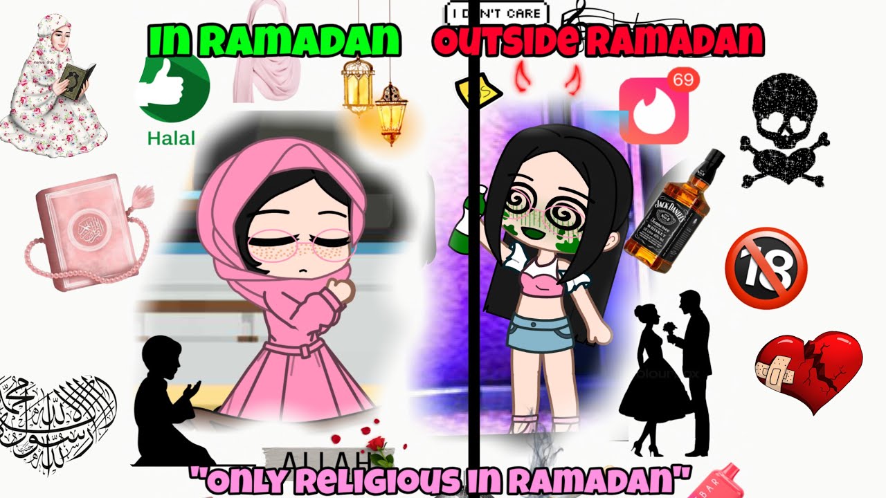 Only being religious in Ramadan? 😳 | ORIGINAL | Gacha Muslim 🕋