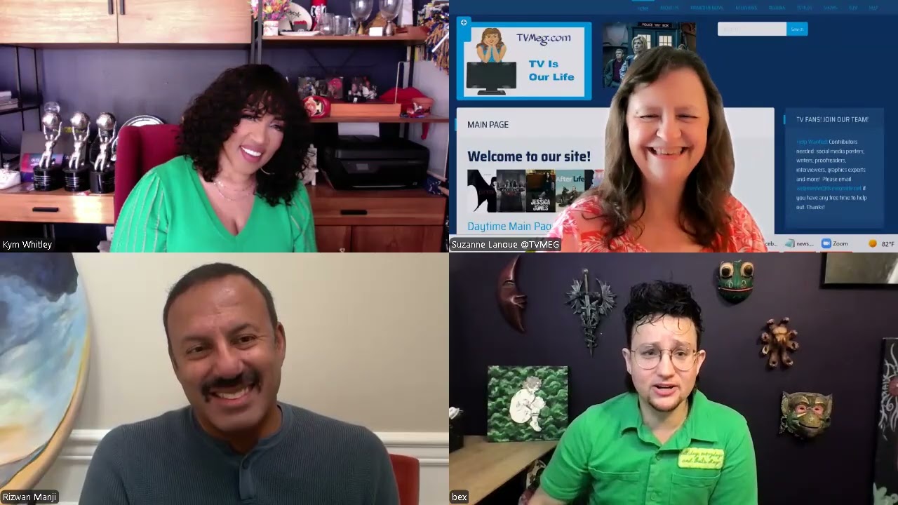 Interview with Bex Taylor-Klaus, Kym Whitley & Rizwan Manji of 