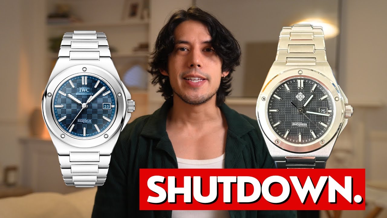 Компания IWC только что прекратила выпуск этих китайских часов.