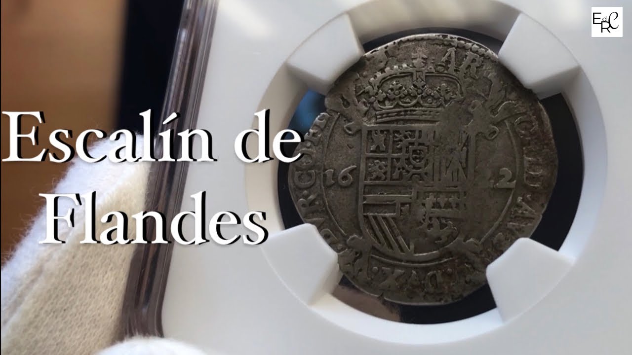 ESCALÍN de FELIPE IV acuñado en FLANDES - Las monedas del imperio español en Europa