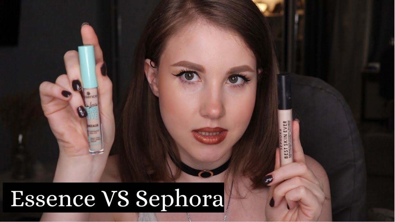 Sephora Concealer VS Essence Concealer | Concealer Review | VassaOlga