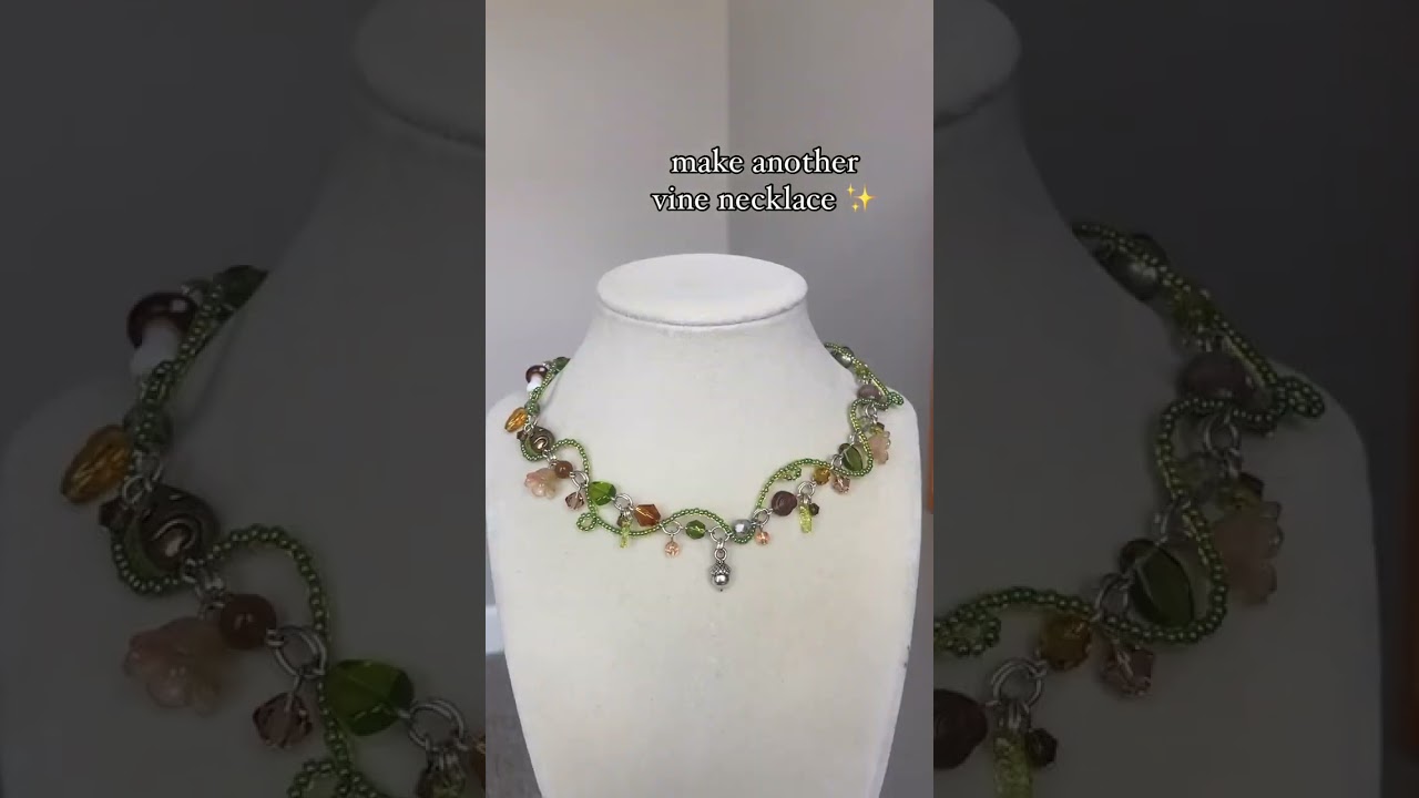 &ldquo;Showcasing My Elegant Handmade Beaded Necklace: See the Stunning Details and Design! 🌟💎&rdquo;