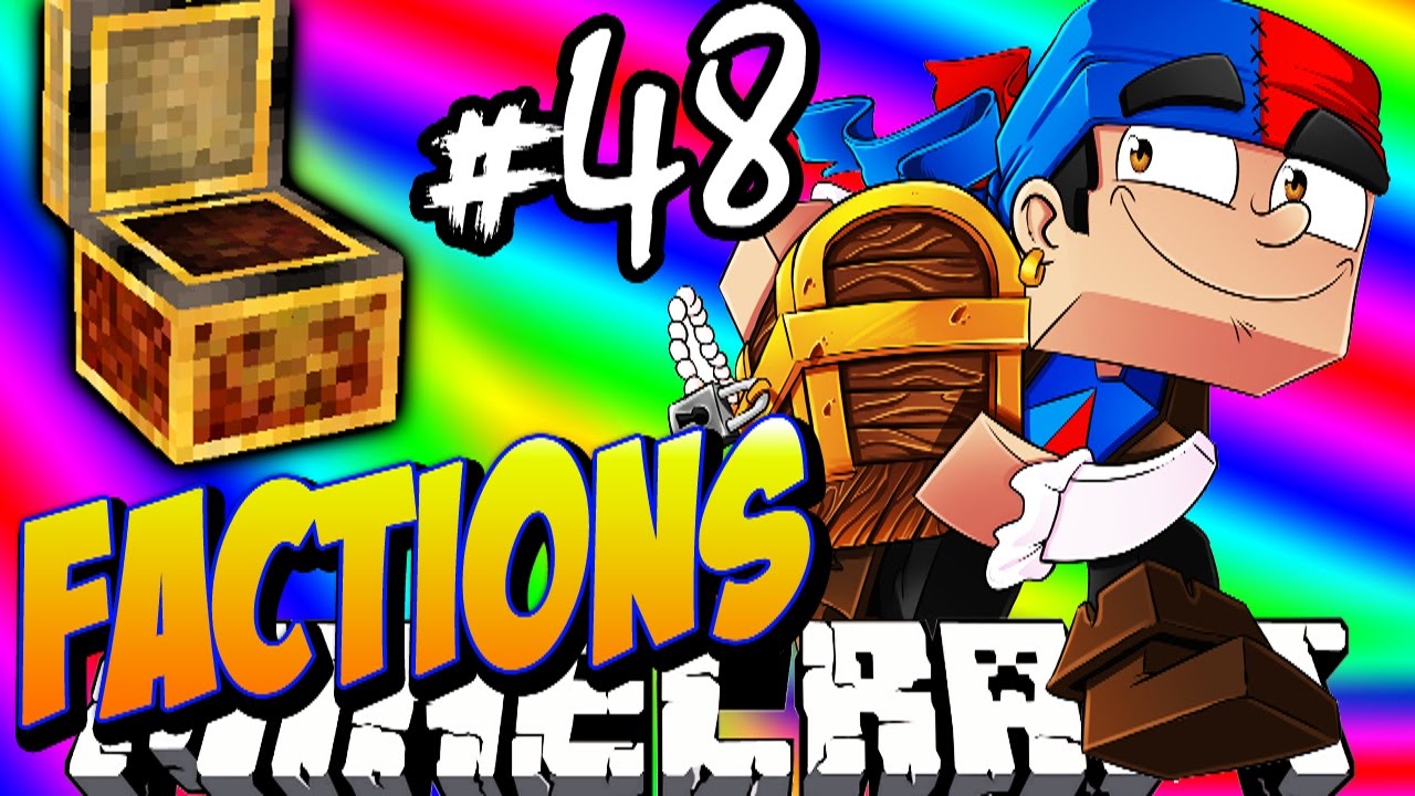 Minecraft FACTIONS #48 'MYTHIC LOOTCRATE TOURNAMENT!' - Treasure Wars S1