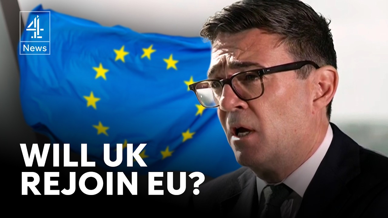 Andy Burnham floats idea of UK rejoining EU