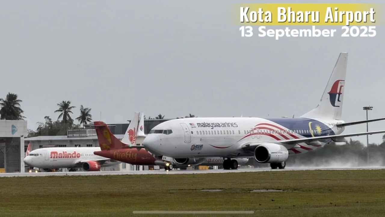 Kota Bharu Airport bad weather arrivals