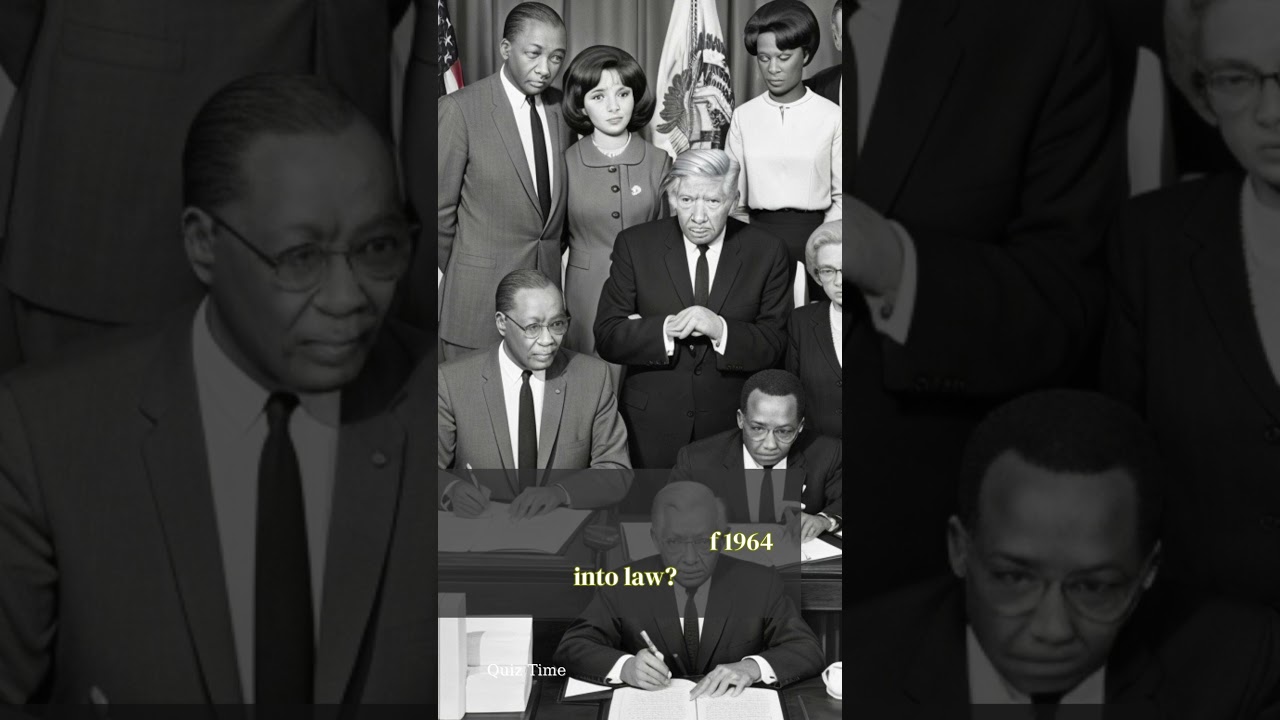 2 Civil Rights Act of 1964 into law #subscribe