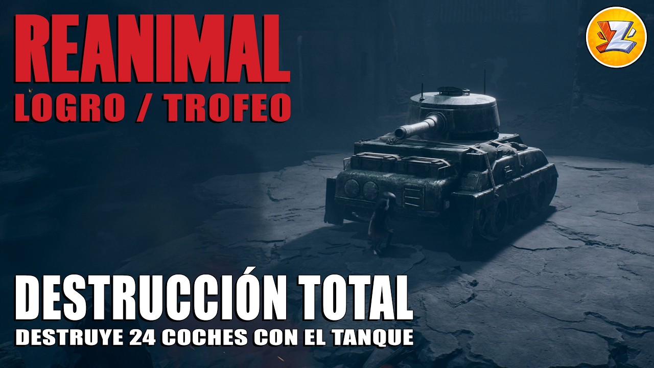 REANIMAL - Logro / Trofeo Demolición total - Destruye 24 coches con el tanque - CAPÍTULO 9