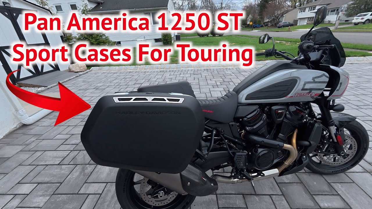 2025 Harley Davidson Pan America 1250 St Sport Cases For Long Trips