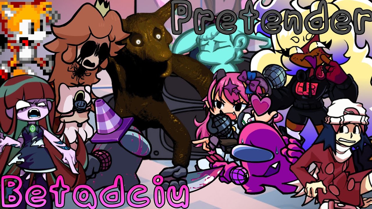Pretender But Everyone Sings it [FNF]