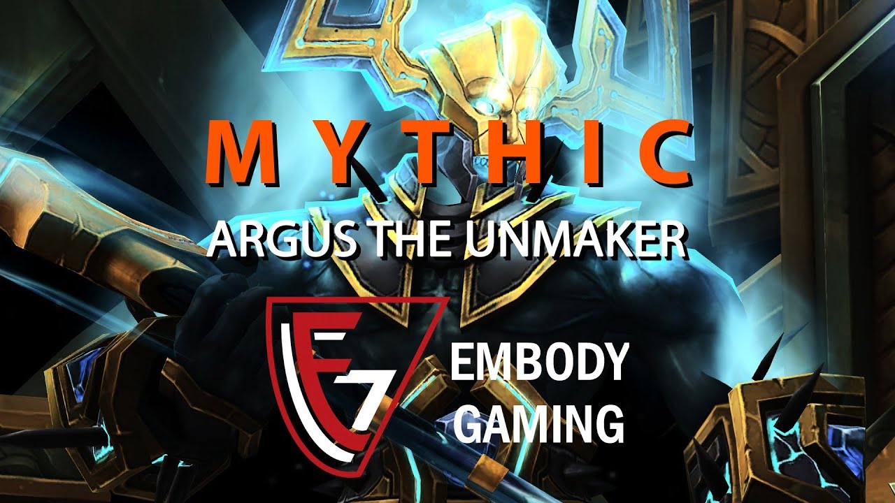 Antorus the Burning Throne: Embody Gaming vs Argus the Unmaker Mythic (Multiple PoV)