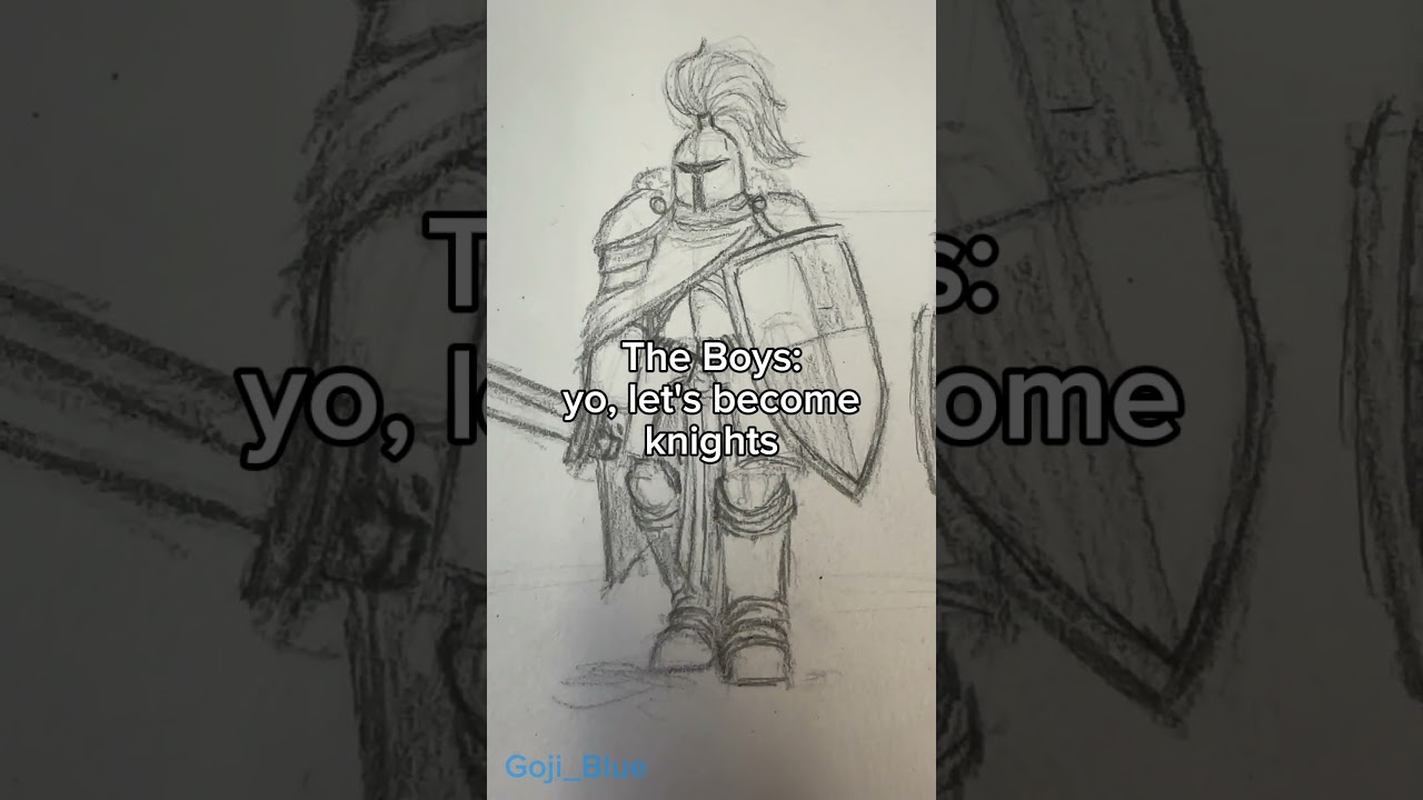 Wanna be knights #memes #drawing #shorts #short #knight #knights #roleplay #fypシ゚viral #warhammer40k