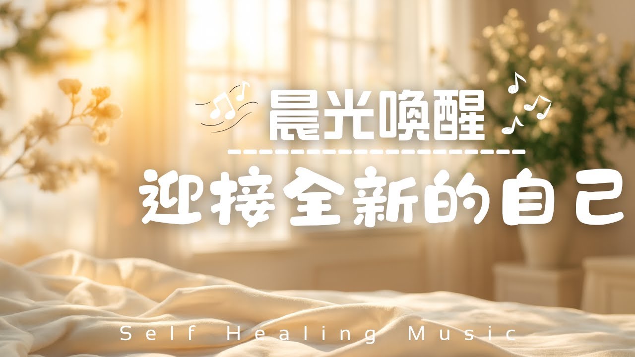 【心靈新生 Healing Guitar Music】張開手接住幸福，迎接全新的自己｜晨光喚醒新開始，1小時早晨音樂｜Relaxing Music for a Brand New Beginning
