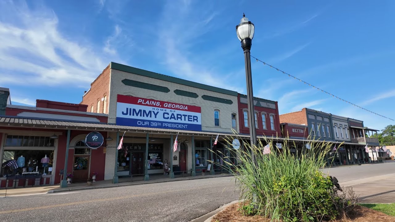 Jimmy Carter Home, Historic Sites and Walking Tour of Plains Georgia