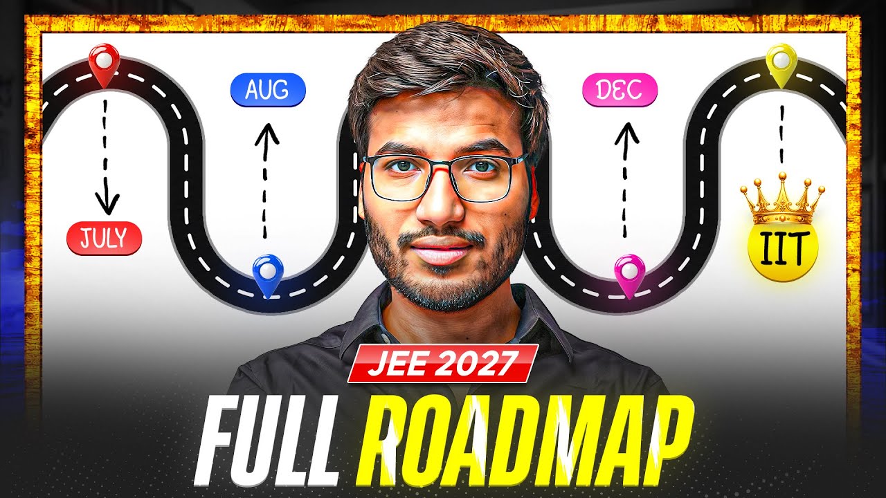 JEE 2027 : PERFECT 6-Months Roadmap to get 99%ile