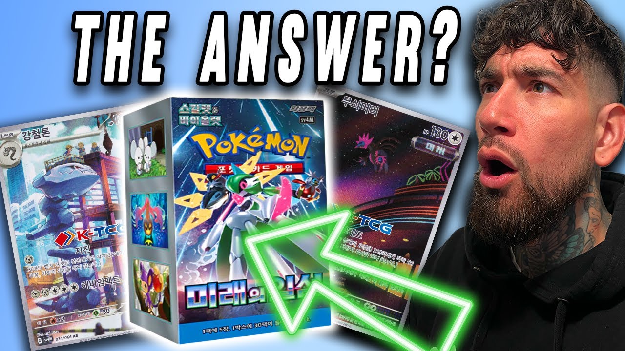 Opening Korean Pokemon Set Future Flash in the Heat of the Pokemon Drought!