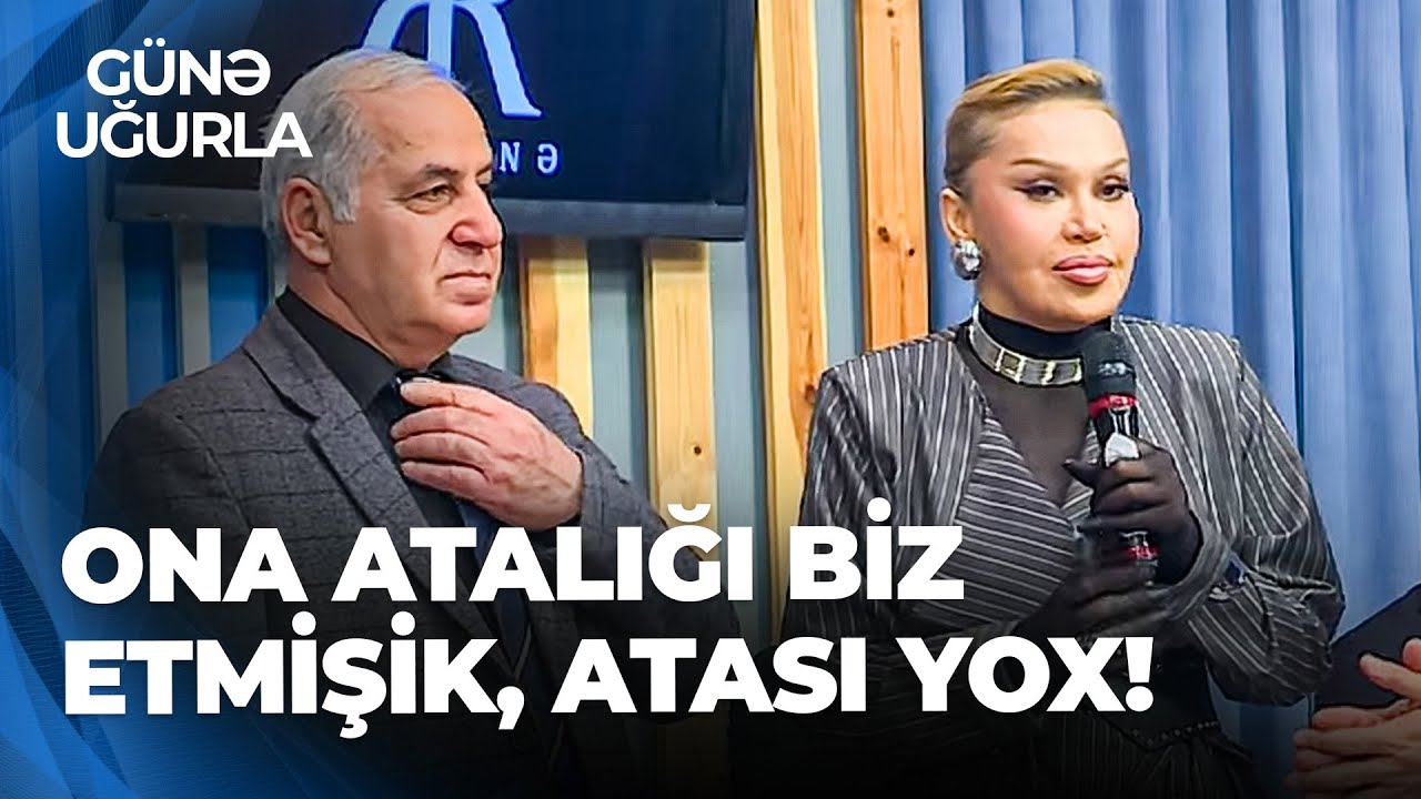 Günə Uğurla - Rəqsanə İsmayılovanın əmisi studiyaya gəldi - Studiyada göz yaşları sel oldu