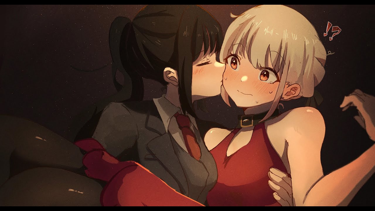 50 Anime Kiss Yuri