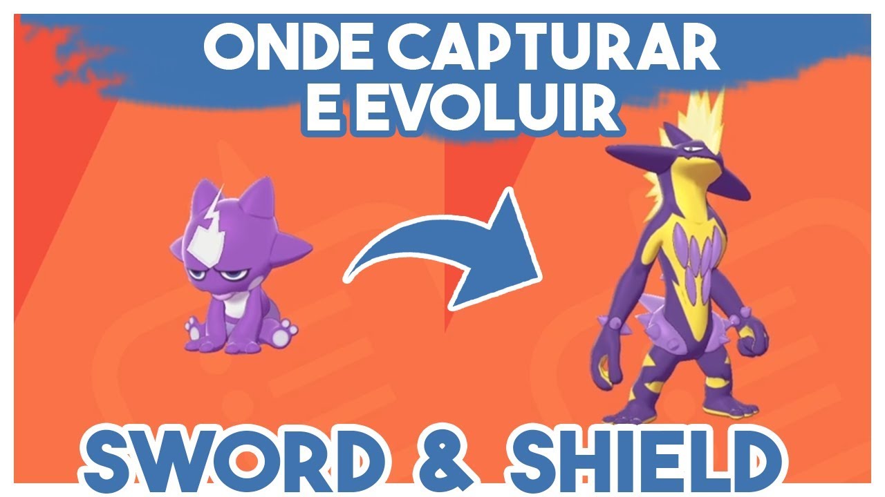 Onde ganhar um Toxel e como evoluir pra Toxtricity forma Amped ou Low Key em Pokémon Sword e Shield!