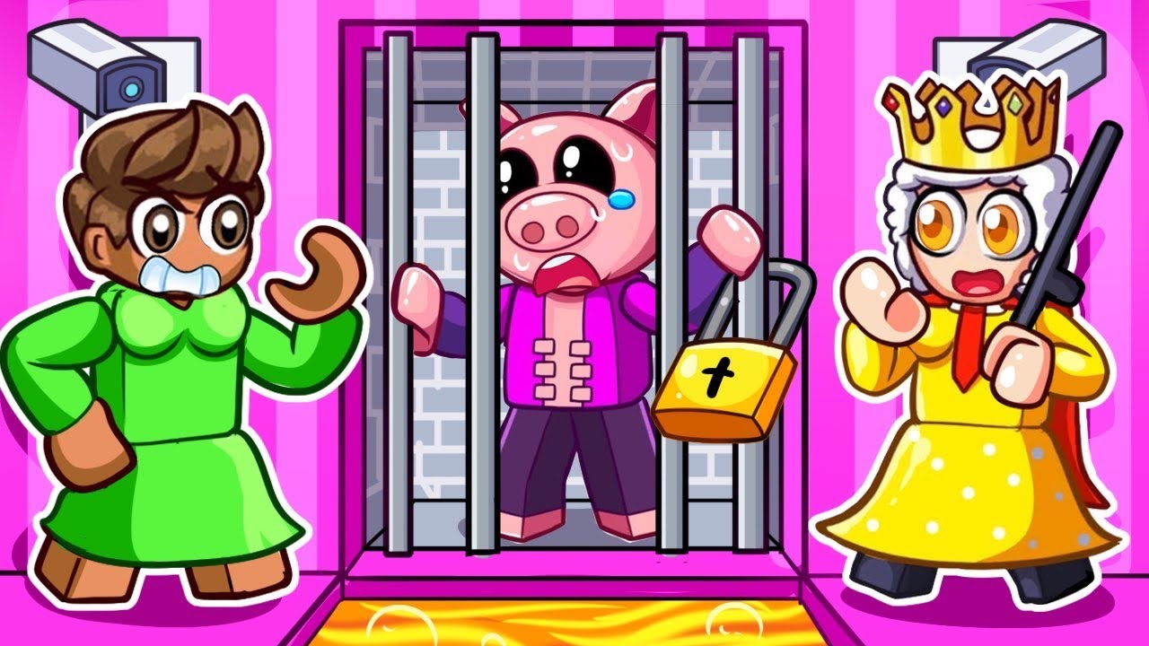 Utíkám z VĚZENÍ ZLÝCH HOLEK v Robloxu!