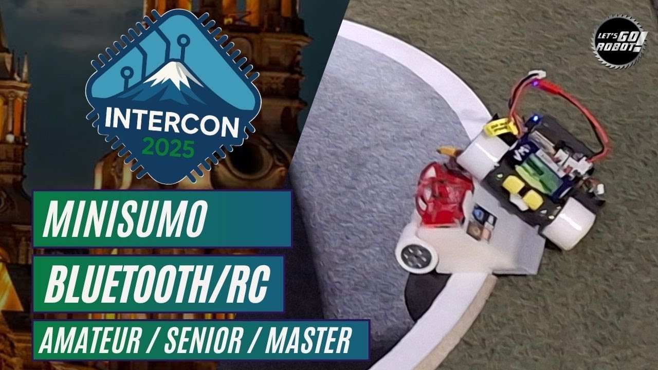 MiniSumo Bluetooth/RC - INTERCON UCSM 2025 (Arequipa, Perú)