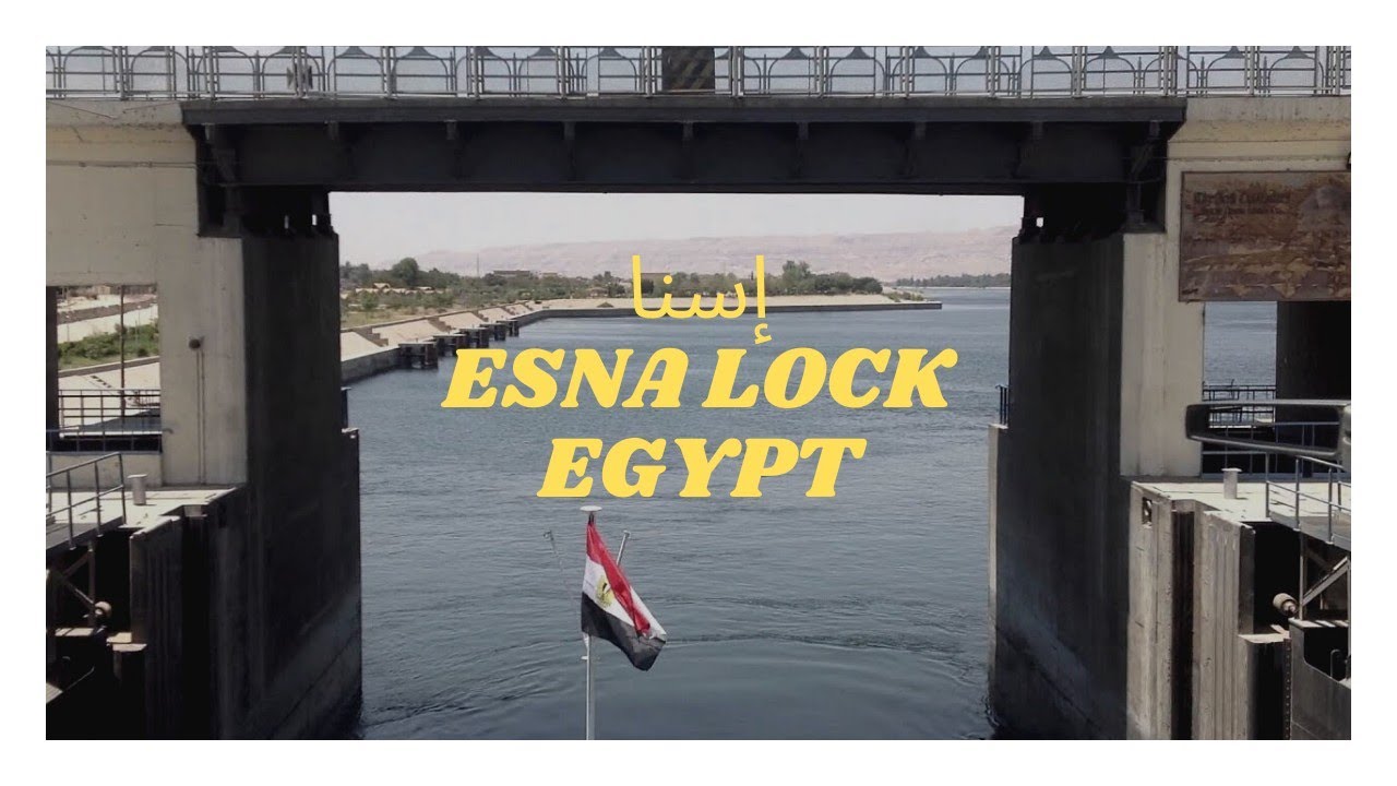 I TOOK A CRUISE SHIP THROUGH ESNA LOCK on the RIVER NILE, EGYPT 🇪🇬