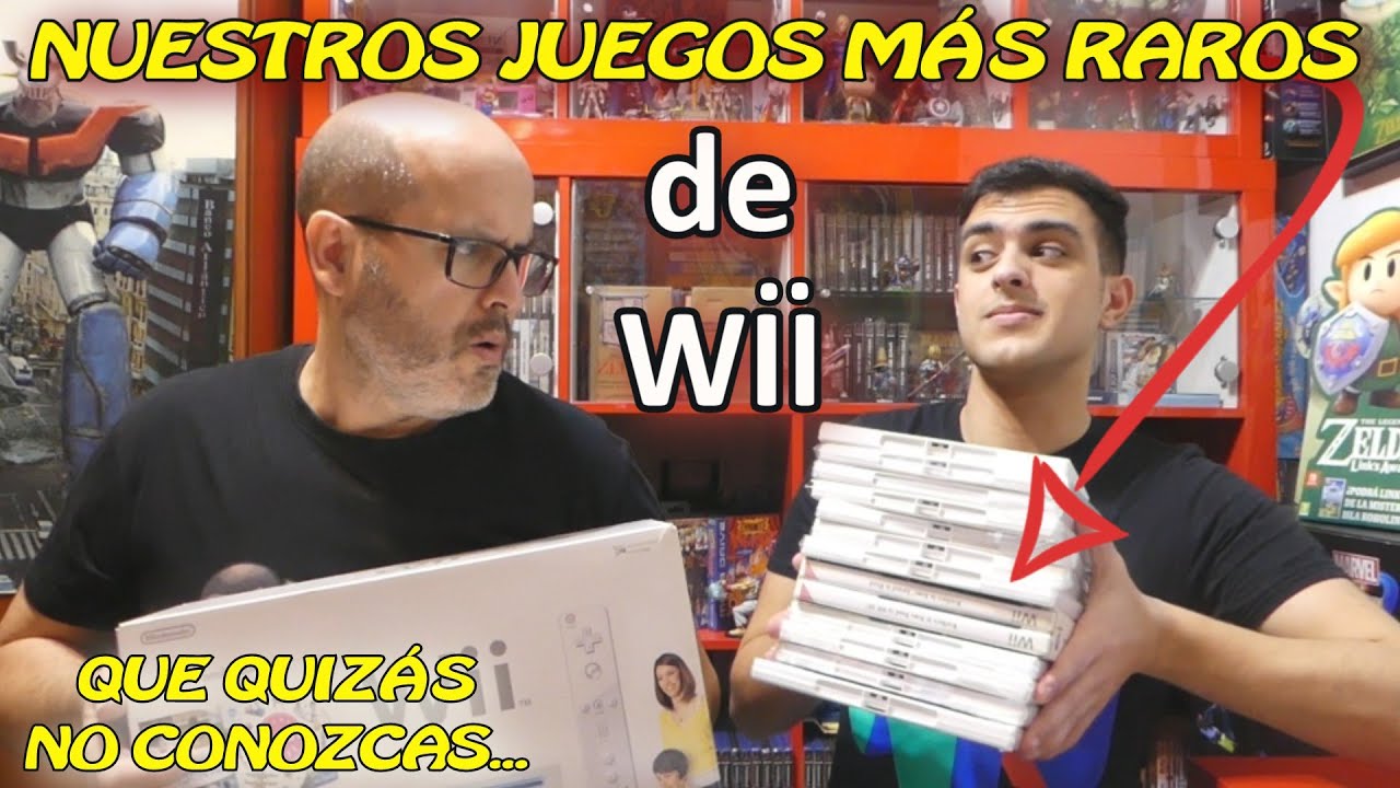 ¡LOS 12 JUEGOS MÁS EXCLUSIVOS Y RAROS DE NUESTRA COLECCIÓN DE WII!
