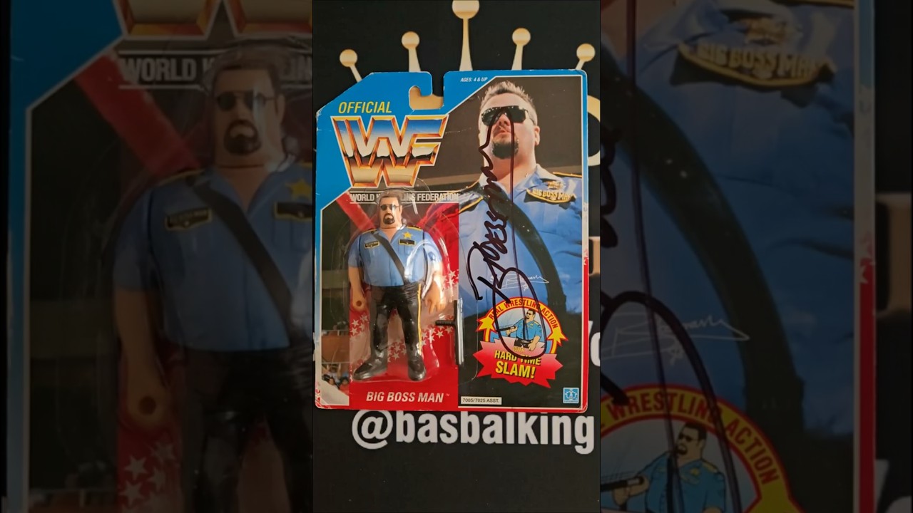 HASBRO WWF WWE FIGURES OVER 100 RARE ALL AUTOGRAPHED IN MY COLLECTION #shorts #wwf