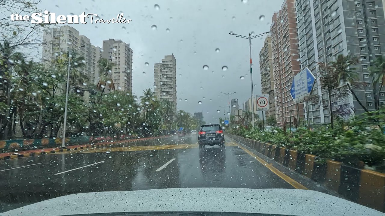Driving in Rain - Mumbai 4K - Eastern Express Highway