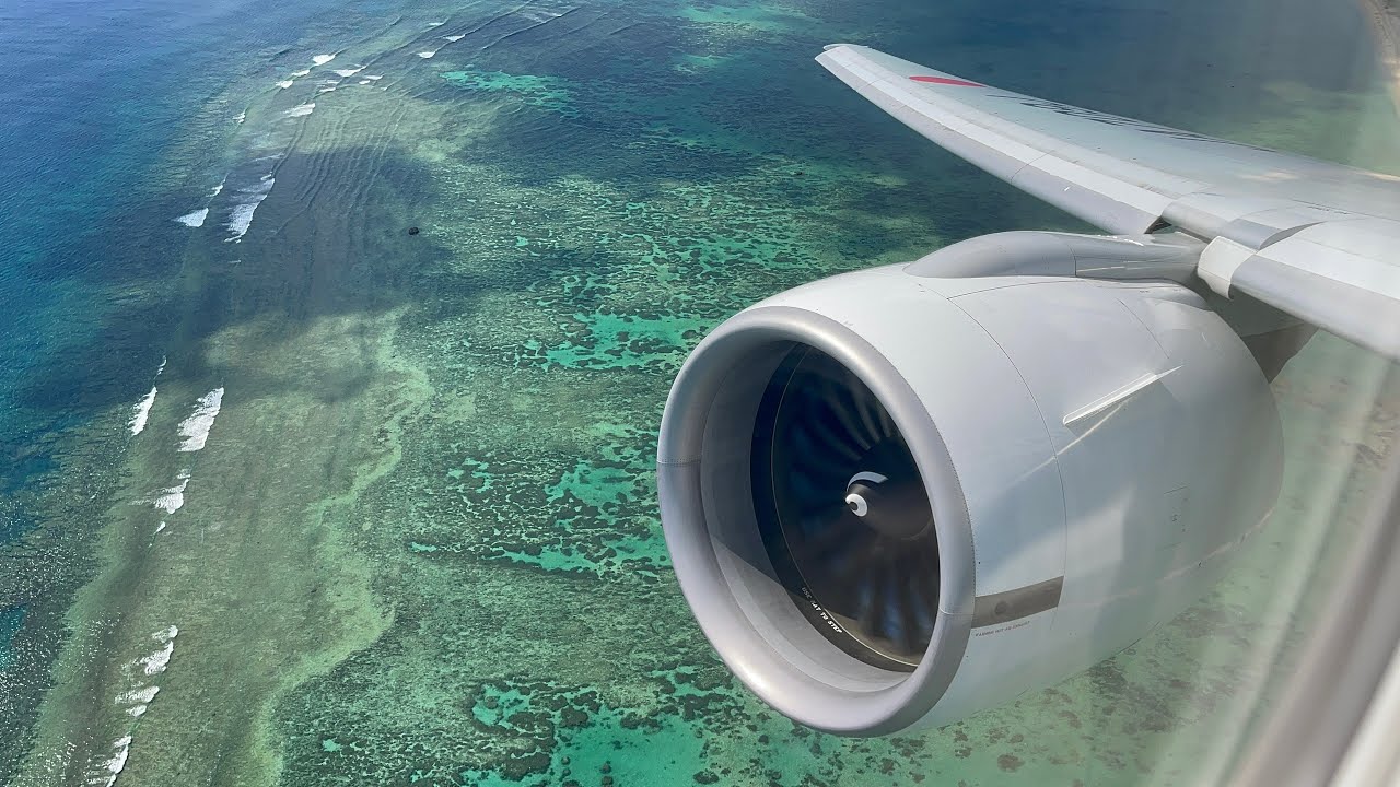 JAL B777-200ER 新石垣空港離陸&羽田空港着陸