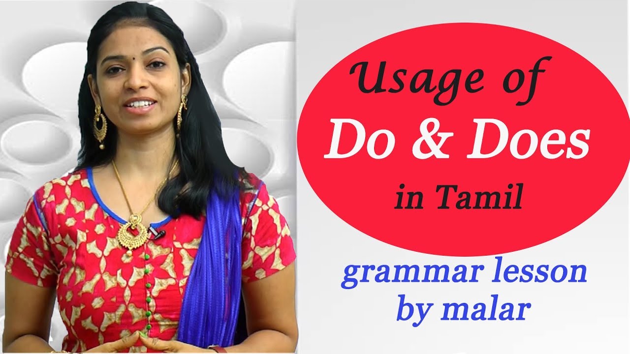 Usage of do & does { simple present } # 56 by Malar - Learn English with Kaizen through Tamil
