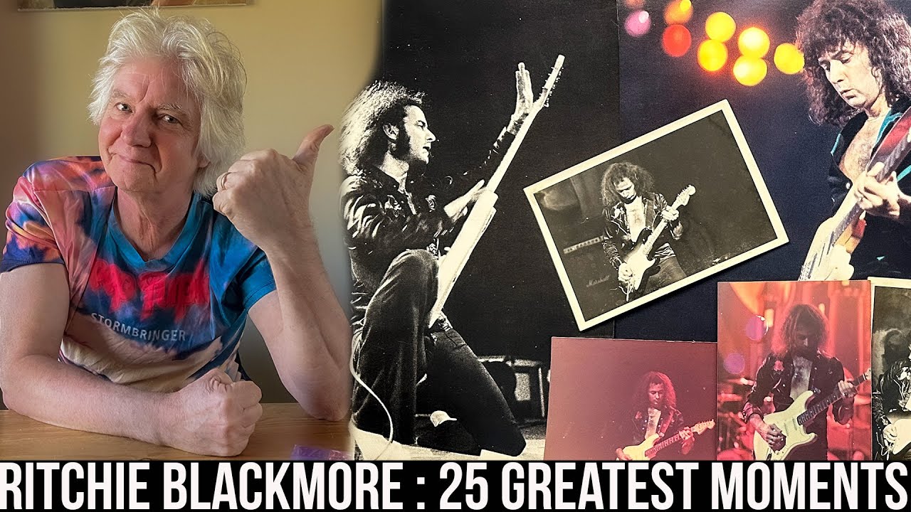 Ritchie Blackmore : His 25 Greatest Guitar Moments - Chosen by Phil Aston Now Spinning Magazine