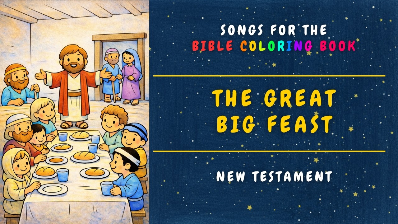 The Great Big Feast - A joyful Irish-style dance song for kids about God’s great invitation