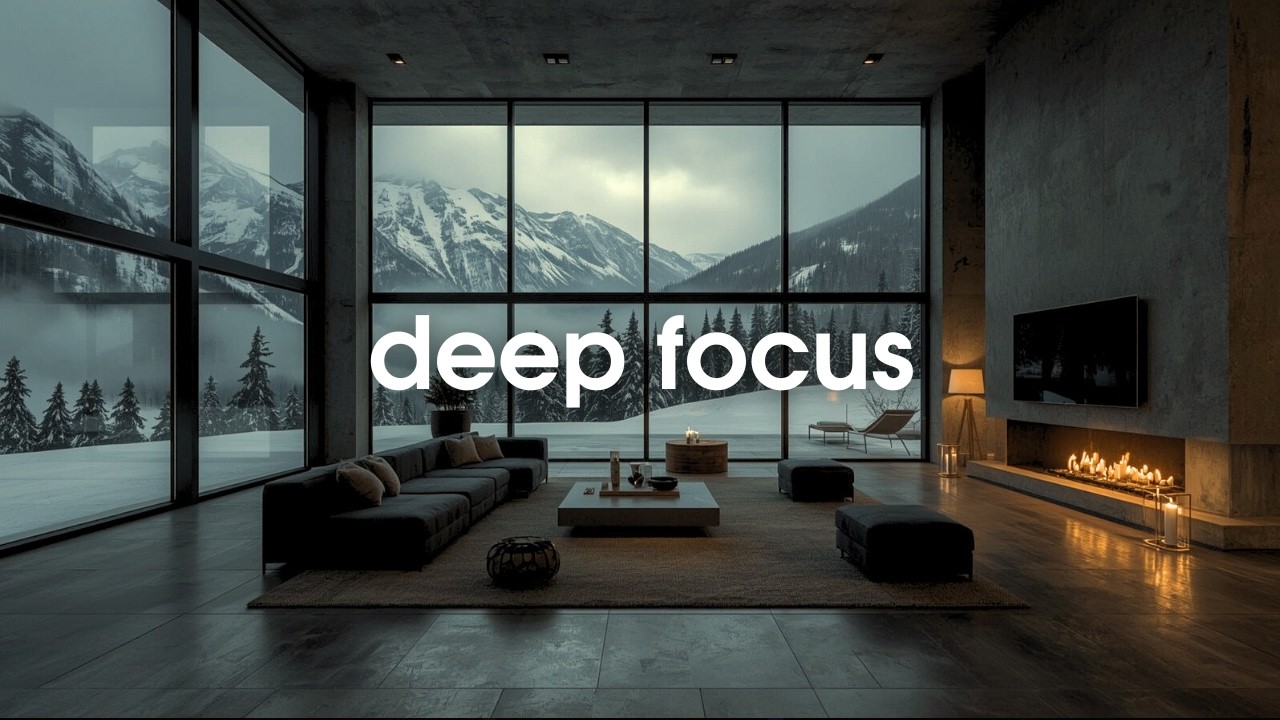 Deep Focus Music for Work & Study | Productivity & Concentration Session