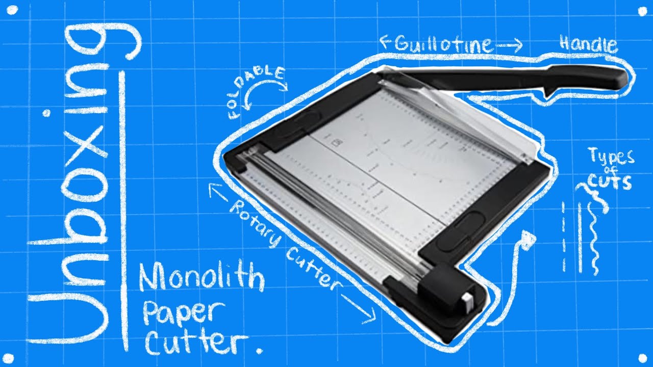 Monolith Paper Cutter Unboxing