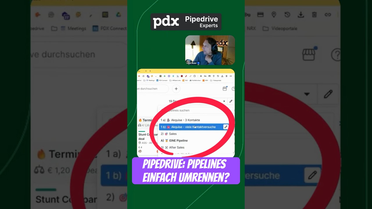 Pipedrive: Pipelines umbenennen – beeinflusst das Automationen?