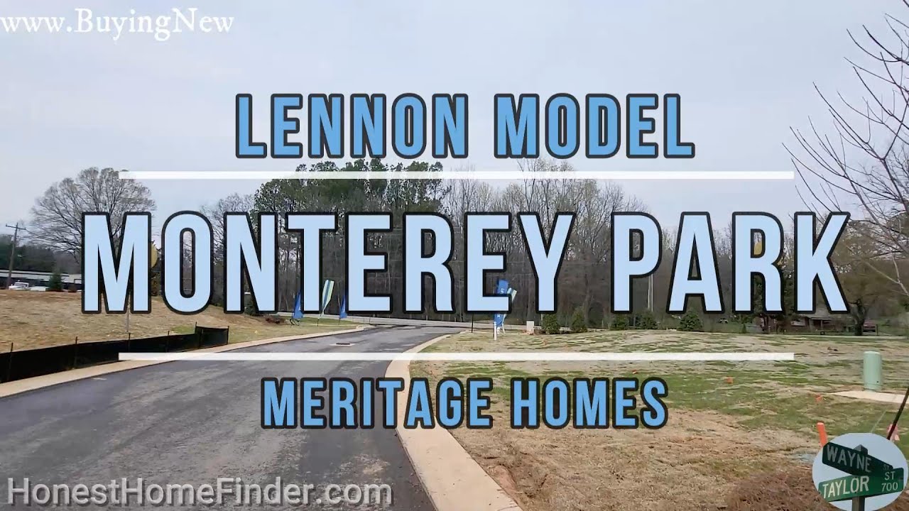 Monterey Park | Meritage Homes | Lennon model and a nice neighborhood tour 😜