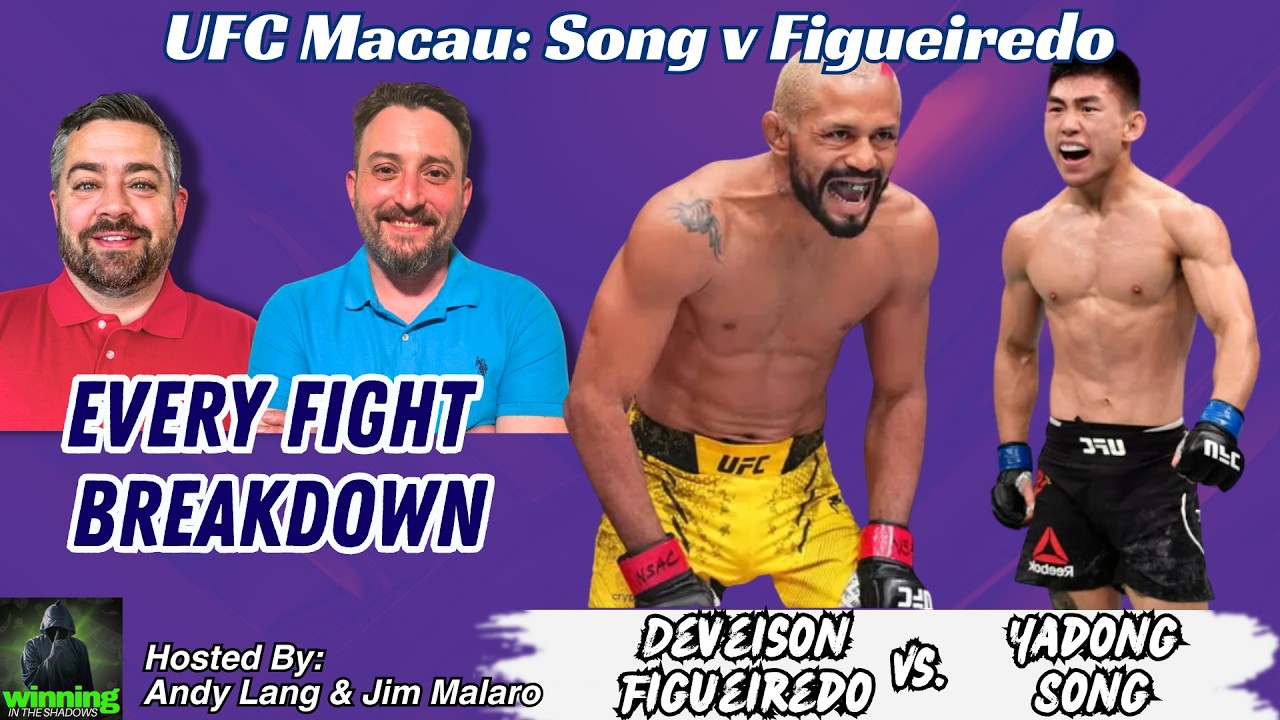 UFC Macau: Сонг против Фигейреду | Разбор всех боев | Лучшая ставка на UFC 5% уже здесь!