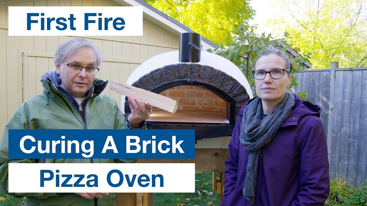 🔵 How To 'Cure Fire' Our New Wood Fired Authentic Pizza Oven