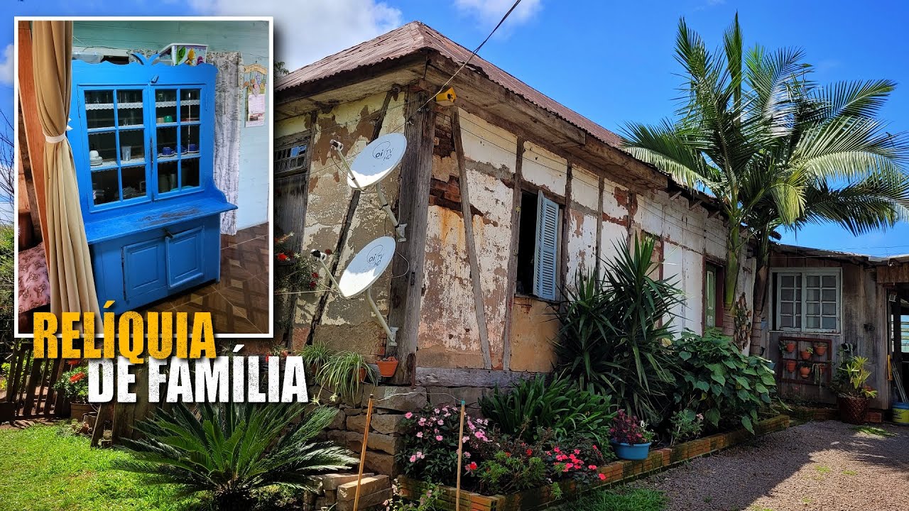 ELA CANSOU DE VIVER NA CIDADE E VEIO MORAR NESTE LUGAR INCRÍVEL NO INTERIOR!