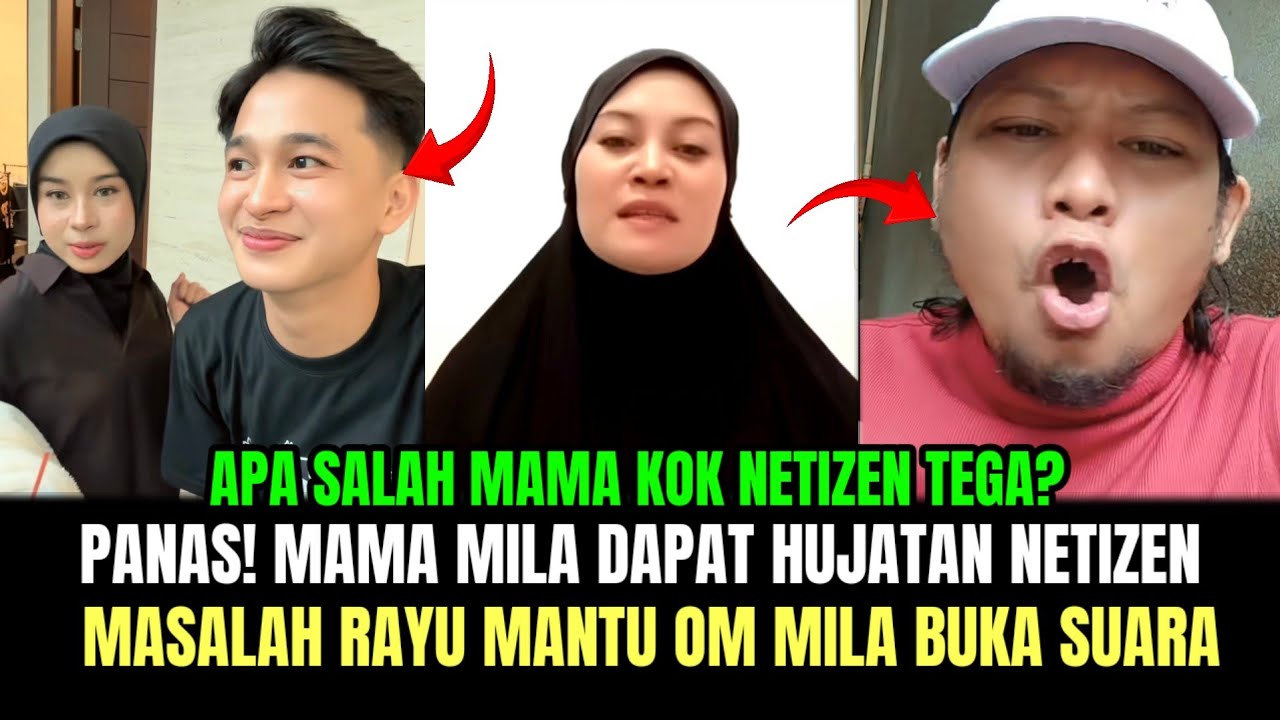HEBOH! Valen dan Mila Dapat Hujatan Netizen, Mama Mila Tadi Malam Rayu Mantu!