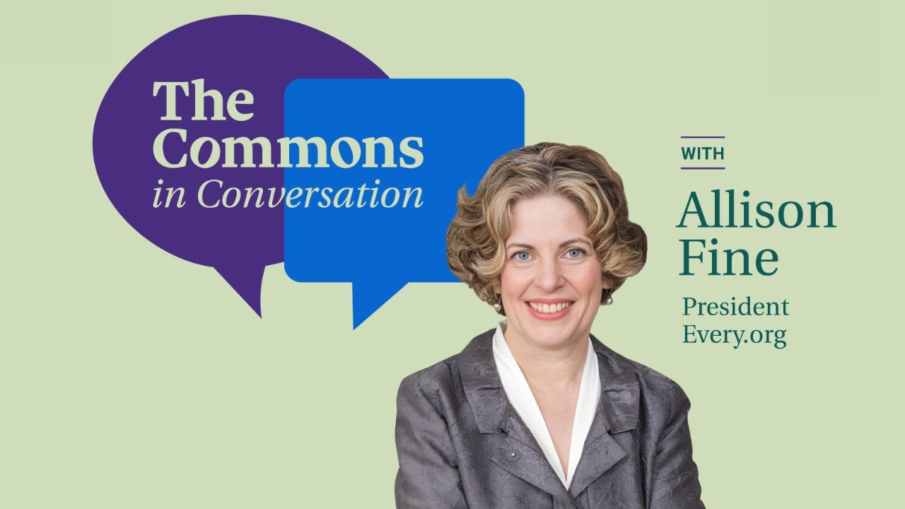 The Commons in Conversation with Allison Fine   Chronicle of Philanthropy